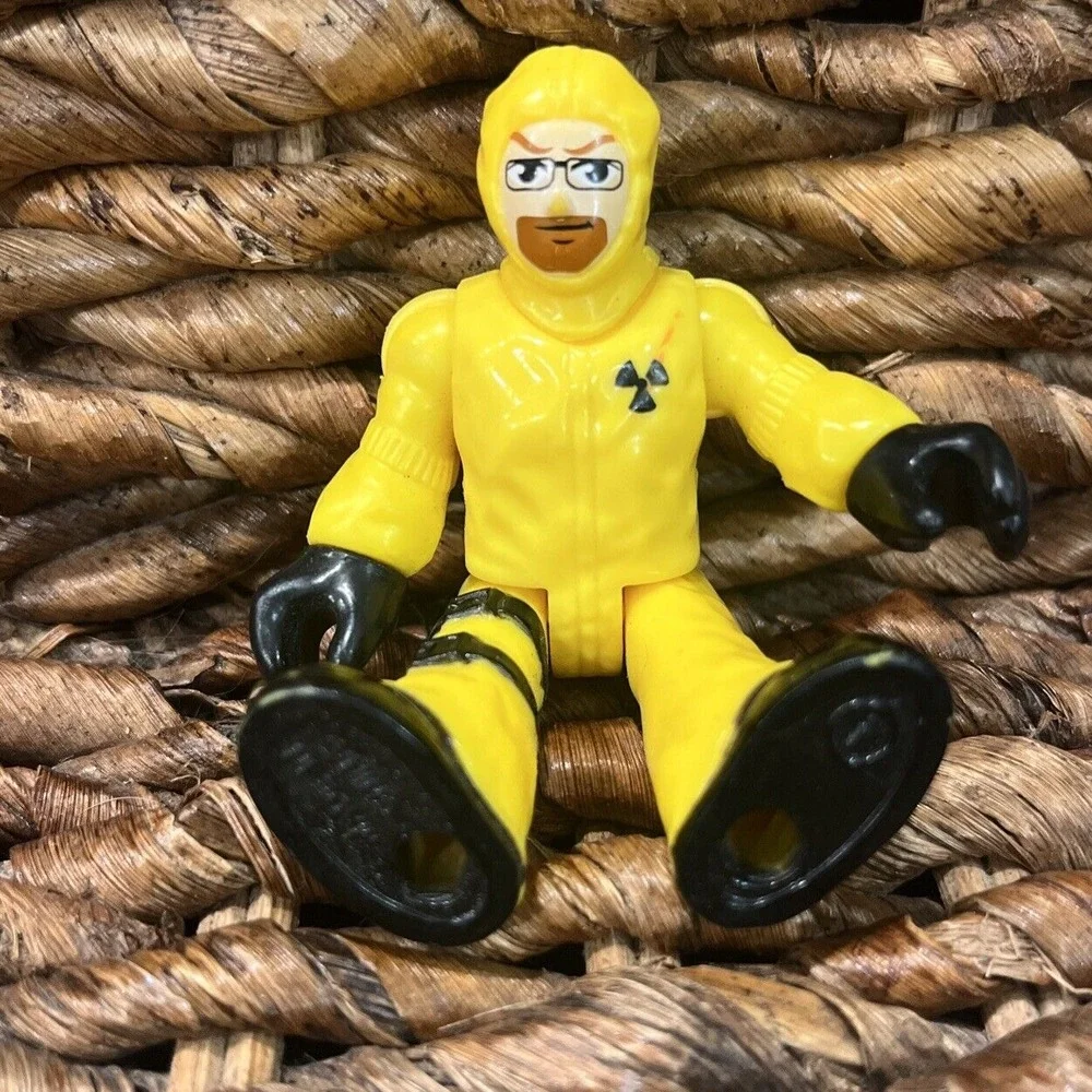 Imaginext Fisher Price Walter White Breaking Bad Hazmat Radiation‎ Suit Figure